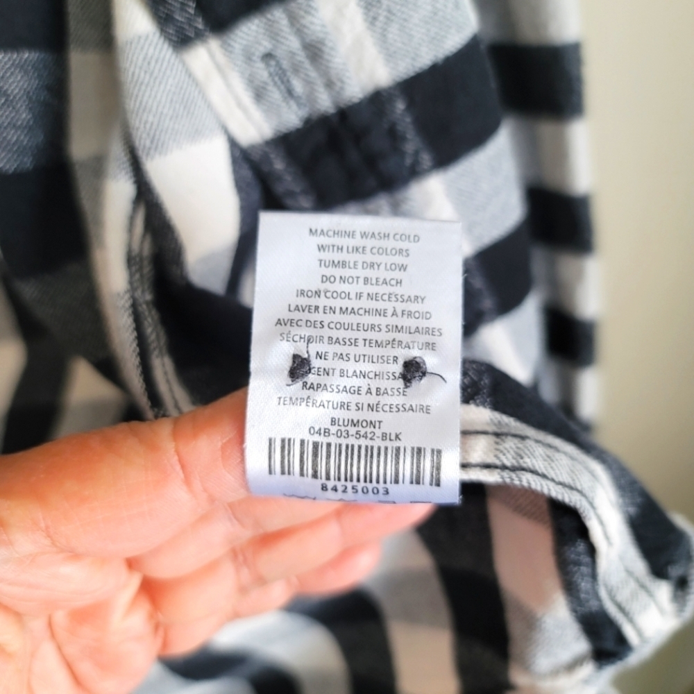 Five Four Flannel Plaid Button Down Shirts Long S… - image 7